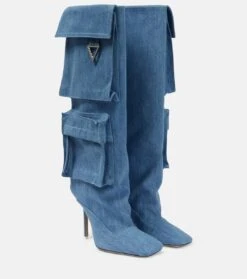 Stiefel Sienna Tube Aus Denim